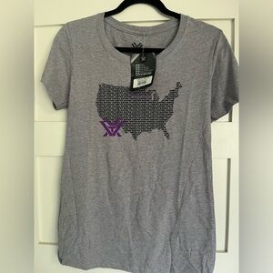 Vortex Women’s Gray Graphic Women's Top